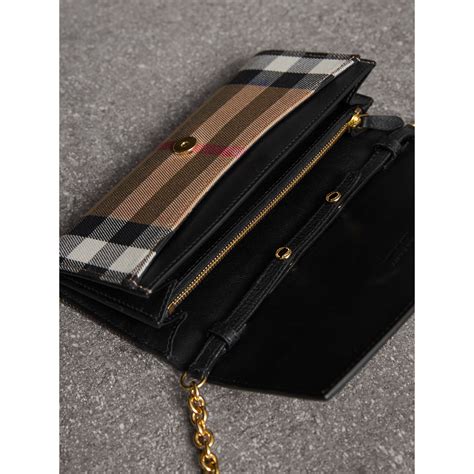 replica burberry house check wallet|burberry label authentic.